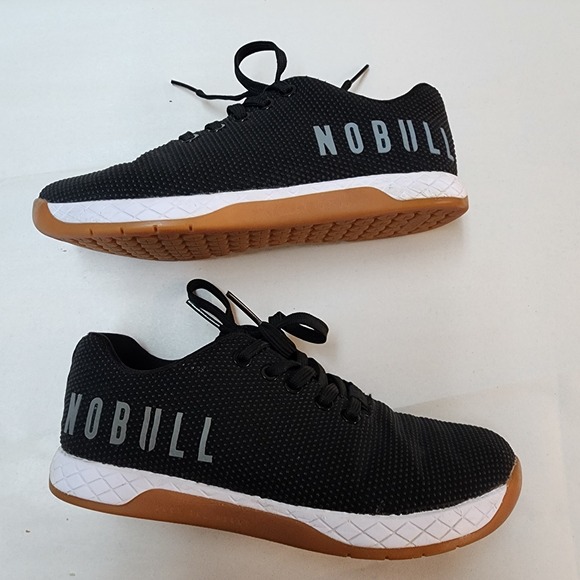 NOBULL Shoes - NOBULL Trainers Black Gum Bottoms Women's Size 6 Mens 4.5 Athletic Shoe